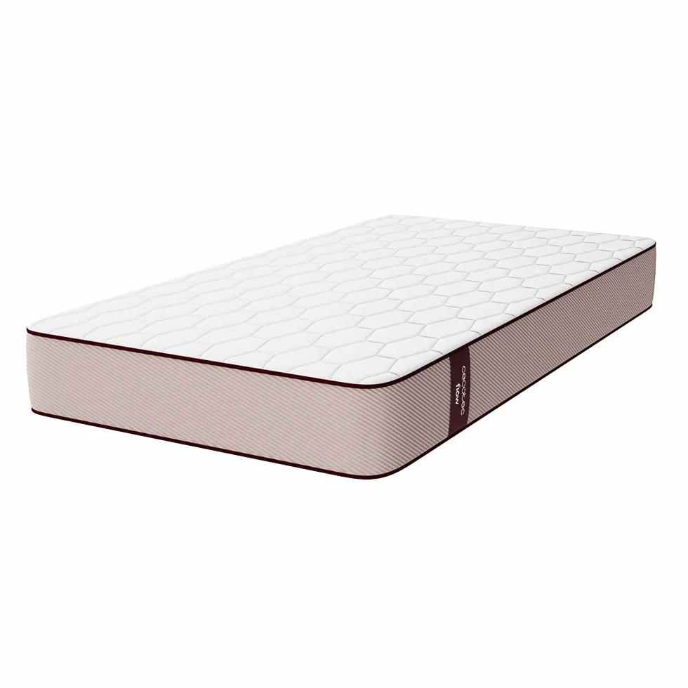 Cecotec Materac wiskoelastyczny Flow PureVital 1900 rozmiar 90x200, wielowarstwowy, wysokość 21 cm, wysoka twardość, rdzeń FoamVital, dwustronny system dwustronny na zimę i lato
